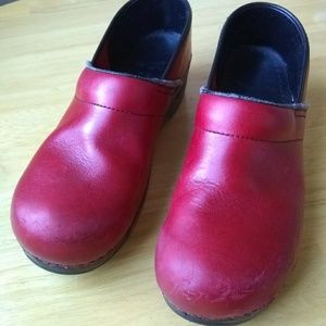 Dansko red clogs size 41